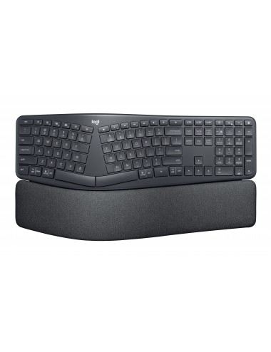 Logitech K860 for Business tastiera Ufficio Bluetooth AZERTY Francese Grafite