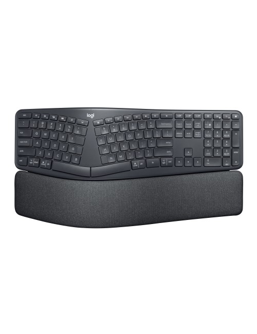 Logitech K860 for Business tastiera Ufficio Bluetooth AZERTY Francese Grafite