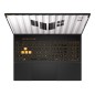 ASUS TUF Gaming F16 TUF608JMR-DRV045W Intel® Core™ i7 i7-14650HX Ordinateur portable 40,6 cm (16") WUXGA 16 Go DDR5-SDRAM 1 To