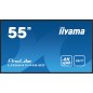 iiyama LH5541UHS-B2 Écran d'affichage dynamique En forme de kiosk 138,7 cm (54.6") LCD 500 cd/m² 4K Ultra HD Noir Intégré dans iiyama LH5541UHS-B2 Écran d'affichage dynamique En forme de kiosk 138,7 cm (54.6") LCD 500 cd/m² 4K Ultra HD Noir Intégré dans