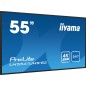 iiyama LH5541UHS-B2 Écran d'affichage dynamique En forme de kiosk 138,7 cm (54.6") LCD 500 cd/m² 4K Ultra HD Noir Intégré dans iiyama LH5541UHS-B2 Écran d'affichage dynamique En forme de kiosk 138,7 cm (54.6") LCD 500 cd/m² 4K Ultra HD Noir Intégré dans