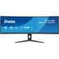 iiyama G-MASTER 45"LCD Curved Bus. UWQHD écran plat de PC 113 cm (44.5") 5120 x 1440 pixels Dual QHD LED Noir iiyama G-MASTER 45"LCD Curved Bus. UWQHD écran plat de PC 113 cm (44.5") 5120 x 1440 pixels Dual QHD LED Noir