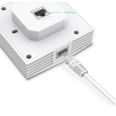 TP-Link Omada EAP650-Wall 3000 Mbit s Blanc Connexion Ethernet, supportant l'alimentation via ce port (PoE)