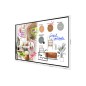 Samsung WM85FX tableau blanc interactif 2,16 m (85") 3840 x 2160 pixels Écran tactile Gris, Blanc HDMI