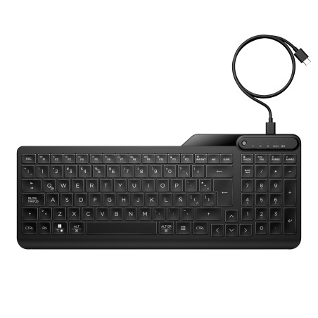 HP Clavier filaire rétroéclairé multi-appareil 405