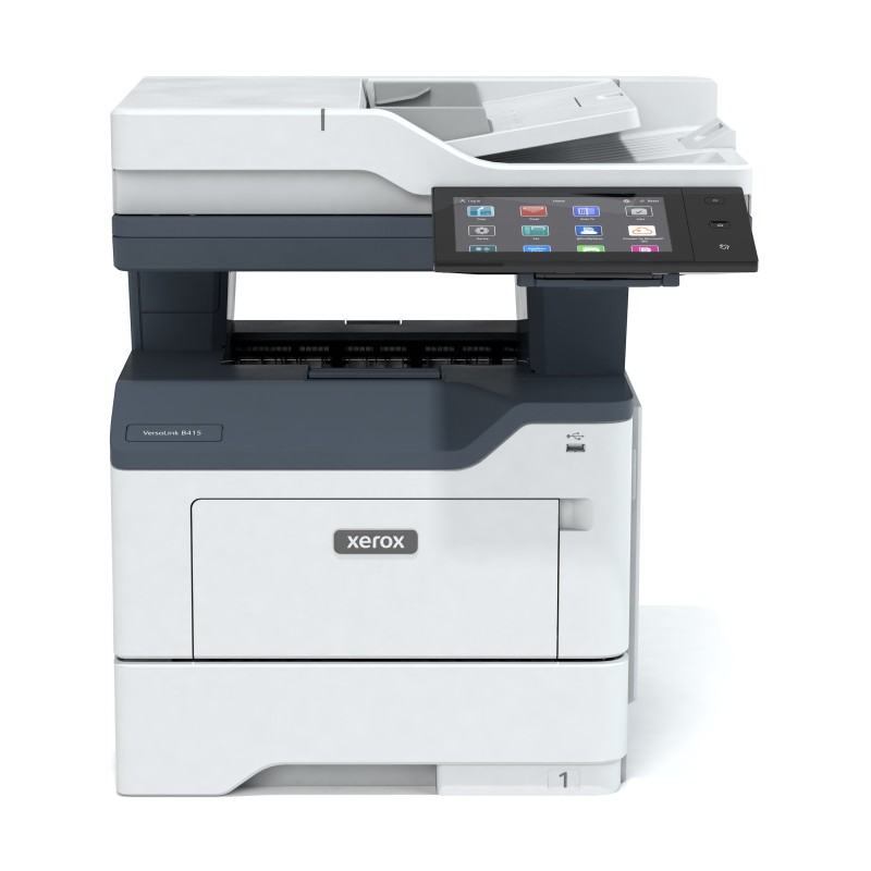 Xerox VersaLink B415 A4 47 ppm - Copie/Impression/Numérisation/Fax recto verso PS3 PCL5e/6 2 magasins, total 650 feuilles Xerox VersaLink B415 A4 47 ppm - Copie/Impression/Numérisation/Fax recto verso PS3 PCL5e/6 2 magasins, total 650 feuilles