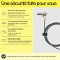 HP Câble de verrouillage avec combinaison Essential Nano HP Câble de verrouillage avec combinaison Essential Nano