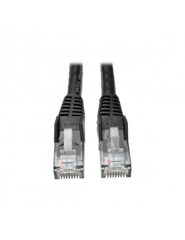 Tripp Lite N201-007-BK Cable Ethernet (UTP) Patch Moldeado Snagless Cat6 Gigabit (RJ45 M M), Negro, 2.13 m [7 pies]