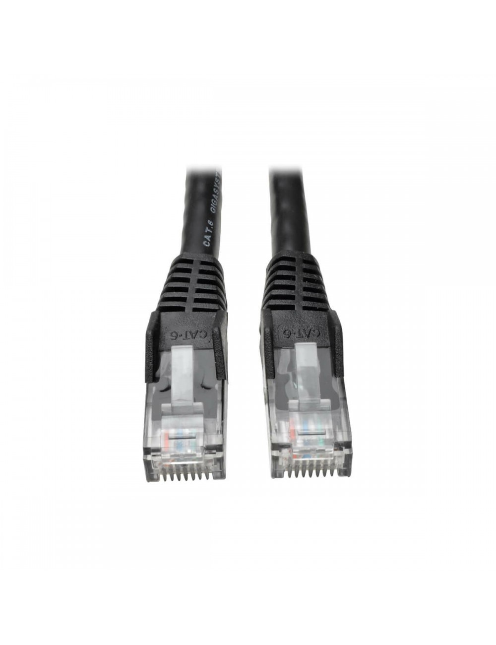 Tripp Lite N201-007-BK Cable Ethernet (UTP) Patch Moldeado Snagless Cat6 Gigabit (RJ45 M M), Negro, 2.13 m [7 pies]