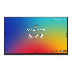 Viewsonic IFP 86IN 4K ANDROID 16 EDLA 64 tableau blanc interactif 2,18 m (86") 3840 x 2160 pixels Écran tactile