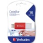 Verbatim DataBar lecteur USB flash 16 Go USB Type-A 2.0 Rouge Verbatim DataBar lecteur USB flash 16 Go USB Type-A 2.0 Rouge