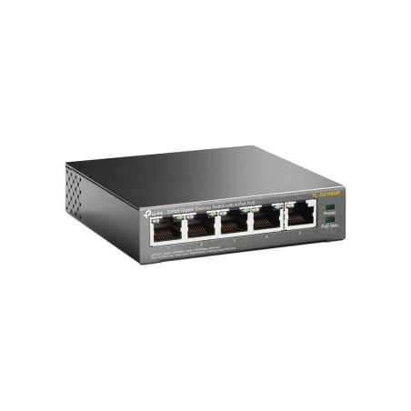 TP-Link TL-SG1005P Non-géré Gigabit Ethernet (10/100/1000) Connexion Ethernet, supportant l'alimentation via ce port (PoE) Noir