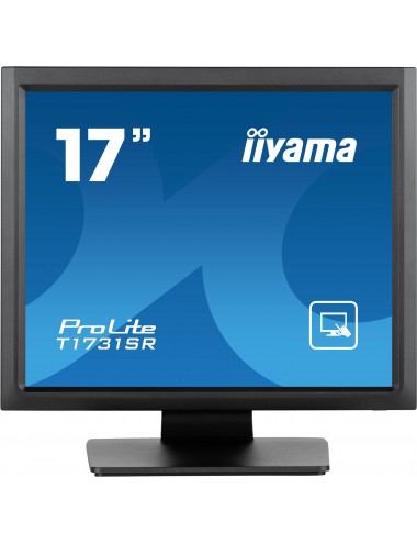 iiyama ProLite T1731SR-B1S pantalla para PC 43,2 cm (17") 1280 x 1024 Pixeles SXGA LCD Pantalla táctil Negro