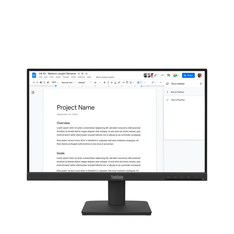 Lenovo ThinkVision S22-4e Moniteur Lenovo ThinkVision S22-4e Moniteur