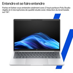 HP EliteBook 8 G1a Wolf Pro Security Edition AMD Ryzen™ 5 230 Ordinateur portable 33,8 cm (13.3") WUXGA 16 Go LPDDR5x-SDRAM 512