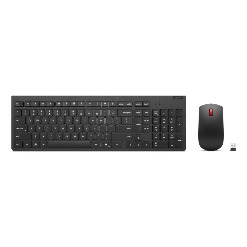Lenovo 4X31R64464 clavier Souris incluse Bureau RF sans fil Français Noir Lenovo 4X31R64464 clavier Souris incluse Bureau RF sans fil Français Noir