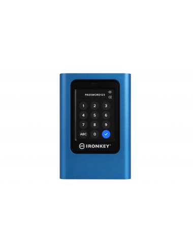 Kingston Technology IronKey Vault Privacy 80 960 GB USB Tipo C 3.2 Gen 1 (3.1 Gen 1) Azul