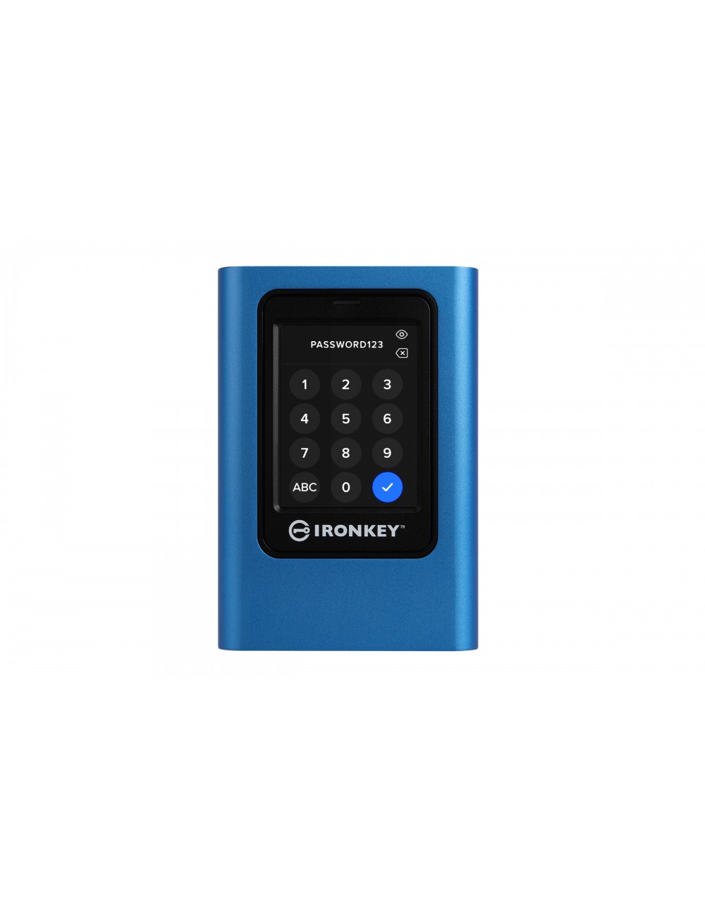 Kingston Technology IronKey Vault Privacy 80 960 GB USB Tipo C 3.2 Gen 1 (3.1 Gen 1) Azul