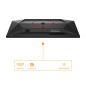 AOC G4 Q25G4SR écran plat de PC 62,2 cm (24.5") 2560 x 1440 pixels Quad HD LED Noir, Rouge