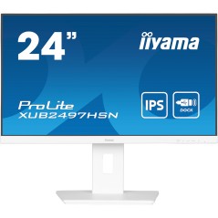 iiyama ProLite XUB2497HSN-W2 écran plat de PC 60,5 cm (23.8") 1920 x 1080 pixels Full HD LED Blanc