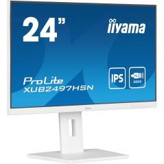 iiyama ProLite XUB2497HSN-W2 écran plat de PC 60,5 cm (23.8") 1920 x 1080 pixels Full HD LED Blanc