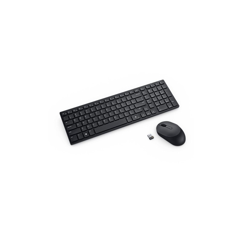 DELL Clavier et souris compacts et silencieux Pro - KM555 - français (AZERTY) DELL Clavier et souris compacts et silencieux Pro - KM555 - français (AZERTY)