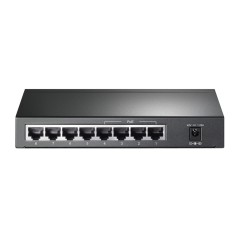TP-Link TL-SG1008P Géré Gigabit Ethernet (10 100 1000) Connexion Ethernet, supportant l'alimentation via ce port (PoE) Gris