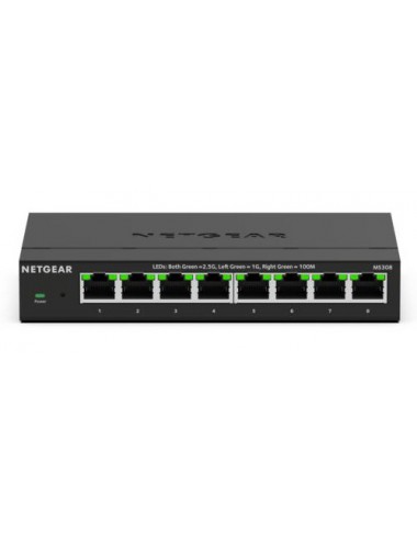 NETGEAR MS308E Non-géré 2.5G Ethernet (100 1000 2500) Noir