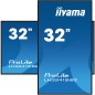 iiyama LH3241S-B2 Écran d'affichage dynamique En forme de kiosk 80 cm (31.5") LED 350 cd/m² Full HD Noir 24/7