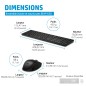 HP Ensemble clavier et souris sans fil 650 HP Ensemble clavier et souris sans fil 650