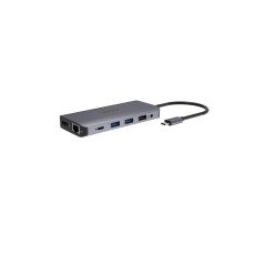 Acer 12-in-1 Type-C Dongle Avec fil USB 3.2 Gen 1 (3.1 Gen 1) Type-C Argent