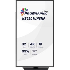 iiyama ProGraphic HB3201UHSNP-B1 écran plat de PC 80 cm (31.5") 3840 x 2160 pixels 4K Ultra HD Noir
