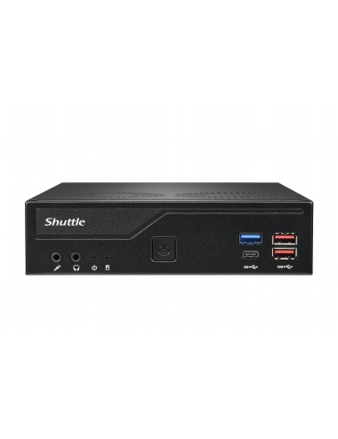 Shuttle DH770 barebone per PC stazione di lavoro 1.35L sized PC Nero Intel H770 LGA 1700