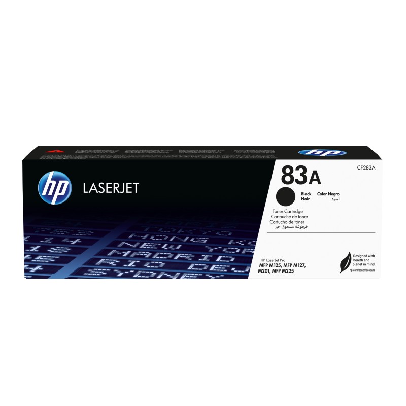HP 83A toner LaserJet noir authentique HP 83A toner LaserJet noir authentique