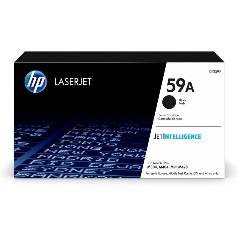 HP 59A Toner noir LaserJet authentique HP 59A Toner noir LaserJet authentique