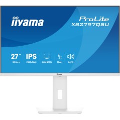 iiyama ProLite XB2797QSU-W1 écran plat de PC 68,6 cm (27") 2560 x 1440 pixels Quad HD LED Blanc