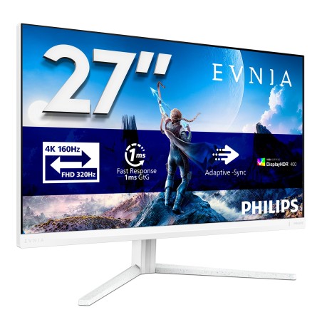 Philips Evnia 5000 écran plat de PC 68,6 cm (27") 3840 x 2160 pixels 4K Ultra HD LCD Blanc