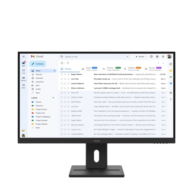 Lenovo ThinkVision E27-40 Moniteur Lenovo ThinkVision E27-40 Moniteur