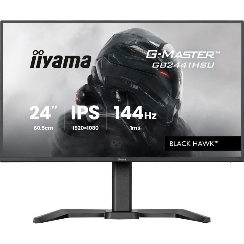 iiyama G-MASTER GB2441HSU-B1 écran plat de PC 60,5 cm (23.8") 1920 x 1080 pixels Full HD LED Noir iiyama G-MASTER GB2441HSU-B1 écran plat de PC 60,5 cm (23.8") 1920 x 1080 pixels Full HD LED Noir