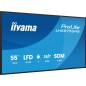 iiyama LH5575UHS-B2AG Écran d'affichage dynamique Écran plat de signalisation numérique 138,7 cm (54.6") LCD Wifi 500 cd/m² 4K