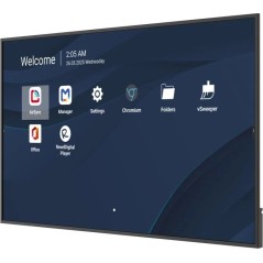 Viewsonic CDE7514-2C Écran d'affichage dynamique Écran plat de signalisation numérique 190,5 cm (75") LCD Wifi 500 cd m² 4K