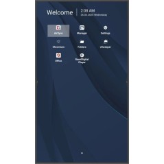 Viewsonic CDE7514-2C Écran d'affichage dynamique Écran plat de signalisation numérique 190,5 cm (75") LCD Wifi 500 cd m² 4K