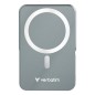 Verbatim Charge 'n' Go Magnetic Wireless Lithium Polymère (LiPo) 10000 mAh Recharge sans fil Gris Verbatim Charge 'n' Go Magnetic Wireless Lithium Polymère (LiPo) 10000 mAh Recharge sans fil Gris