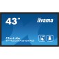 iiyama TF4339AS-B1AG écran plat de PC 108 cm (42.5") 3840 x 2160 pixels 4K Ultra HD LED Écran tactile Noir