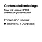 HP Toner noir LaserJet 89X authentique grande capacité HP Toner noir LaserJet 89X authentique grande capacité