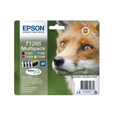 Epson Fox Encre jaune DURABrite Ultra Renard T1284