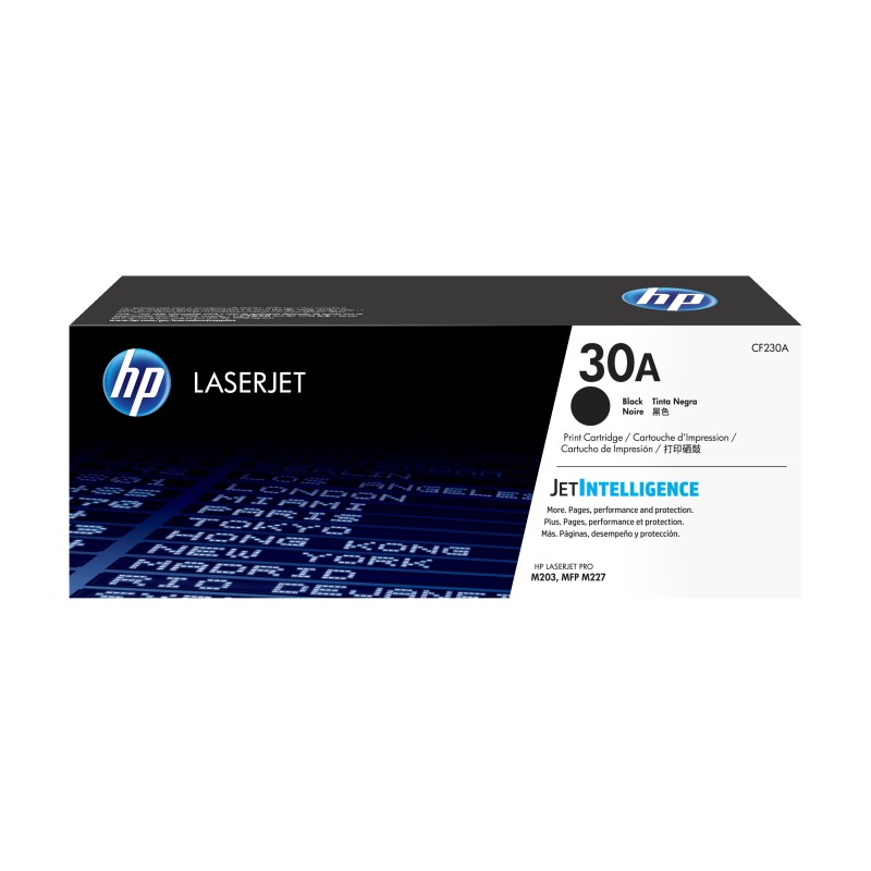 HP Cartouche de toner noir originale 30A LaserJet HP Cartouche de toner noir originale 30A LaserJet