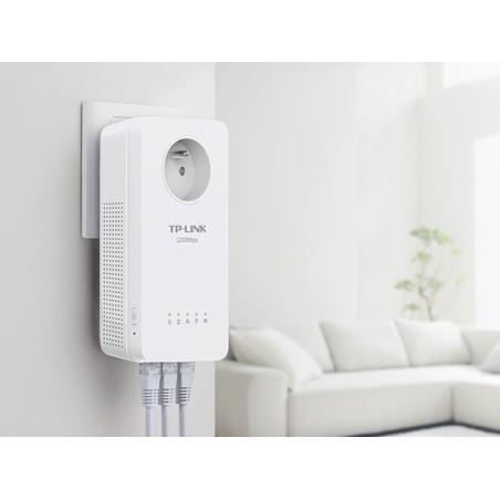 TP-Link TL-WPA8635P KIT 1200 Mbit/s Ethernet/LAN Wifi Blanc 2 pièce(s)