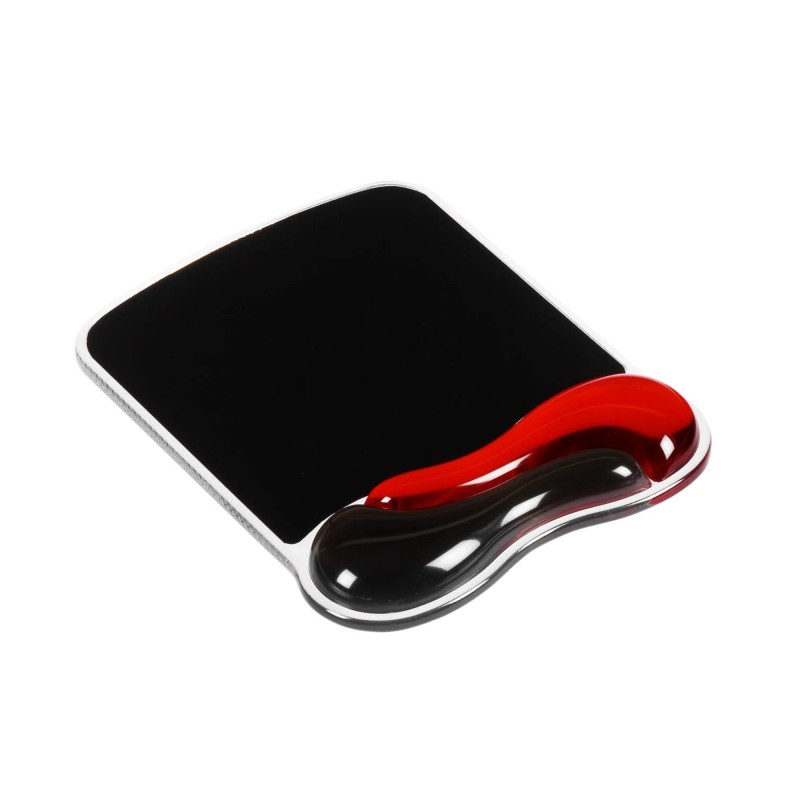Kensington Tapis de souris Duo Gel coloris rouge/gris foncé Kensington Tapis de souris Duo Gel coloris rouge/gris foncé