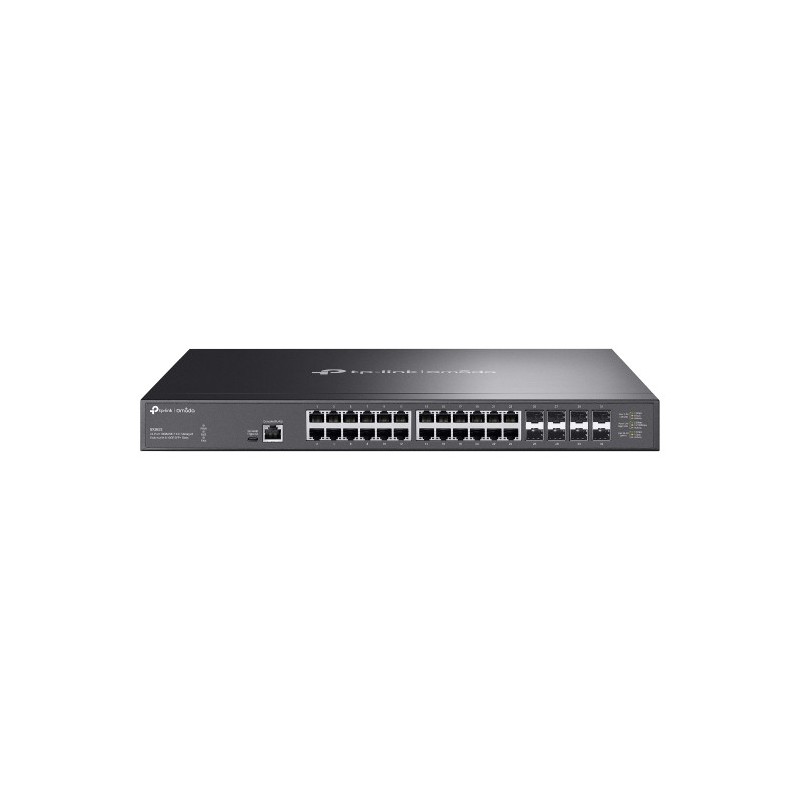 TP-Link Omada SX3832 commutateur réseau Géré L2/L2+ 10G Ethernet (100/1000/10000) 1U Noir TP-Link Omada SX3832 commutateur réseau Géré L2/L2+ 10G Ethernet (100/1000/10000) 1U Noir